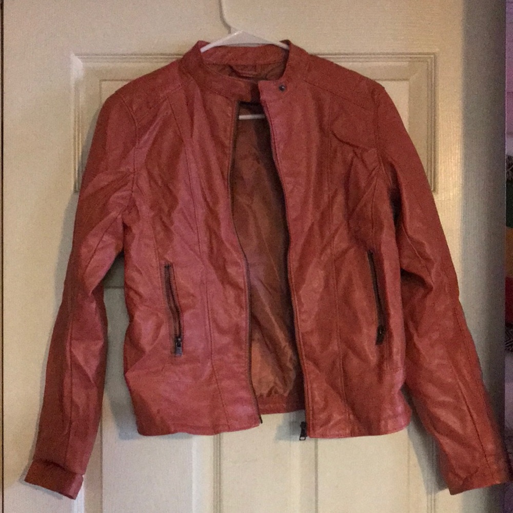 Leather jacket